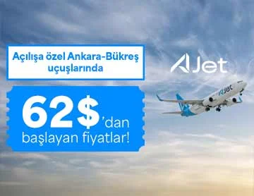 Ankara-Bükreş Uçuşları Başladı!