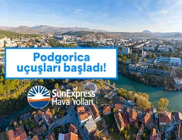 SunExpress ile Podgorica’yı Keşfet!